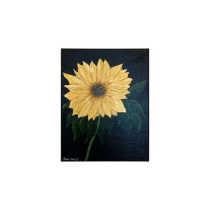 Hand-painted Yellow Daisy Flower