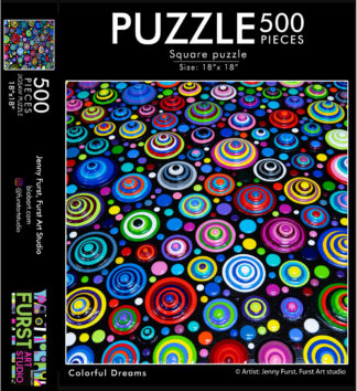 Blob Art Dot Art Puzzle