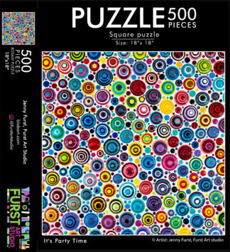 Blob Art Dot Art Puzzle