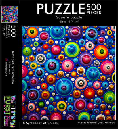 Blob Art Dot Art Puzzle